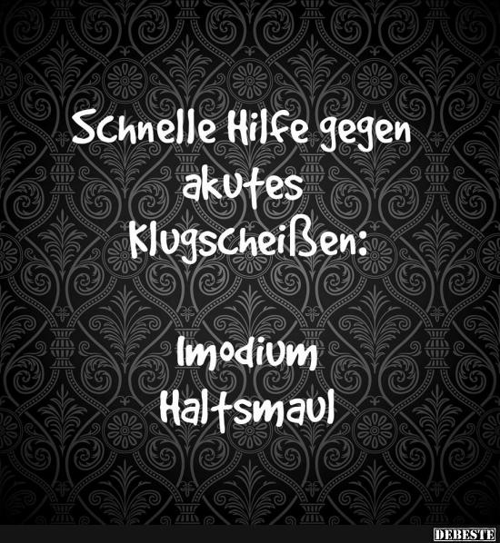 Schnelle Hilfe gegen..