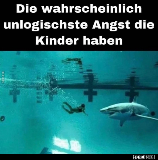 Die wahrscheinlich unlogischste Angst die Kinder haben..