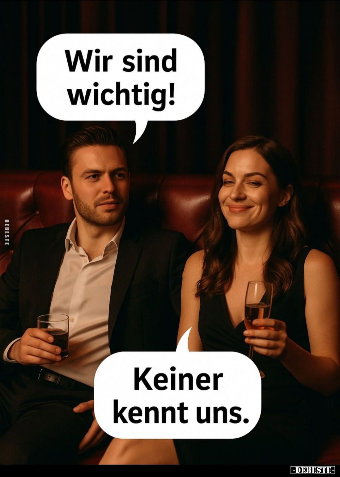 Wir sind wichtig!
-
Keiner kennt uns.