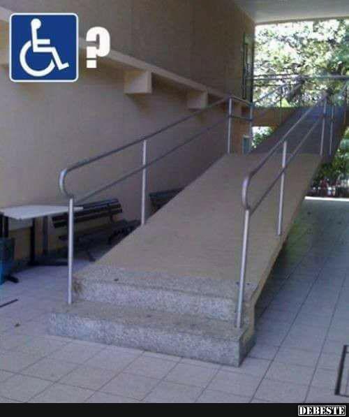 Die Stufen schützen vor Abnutzung..