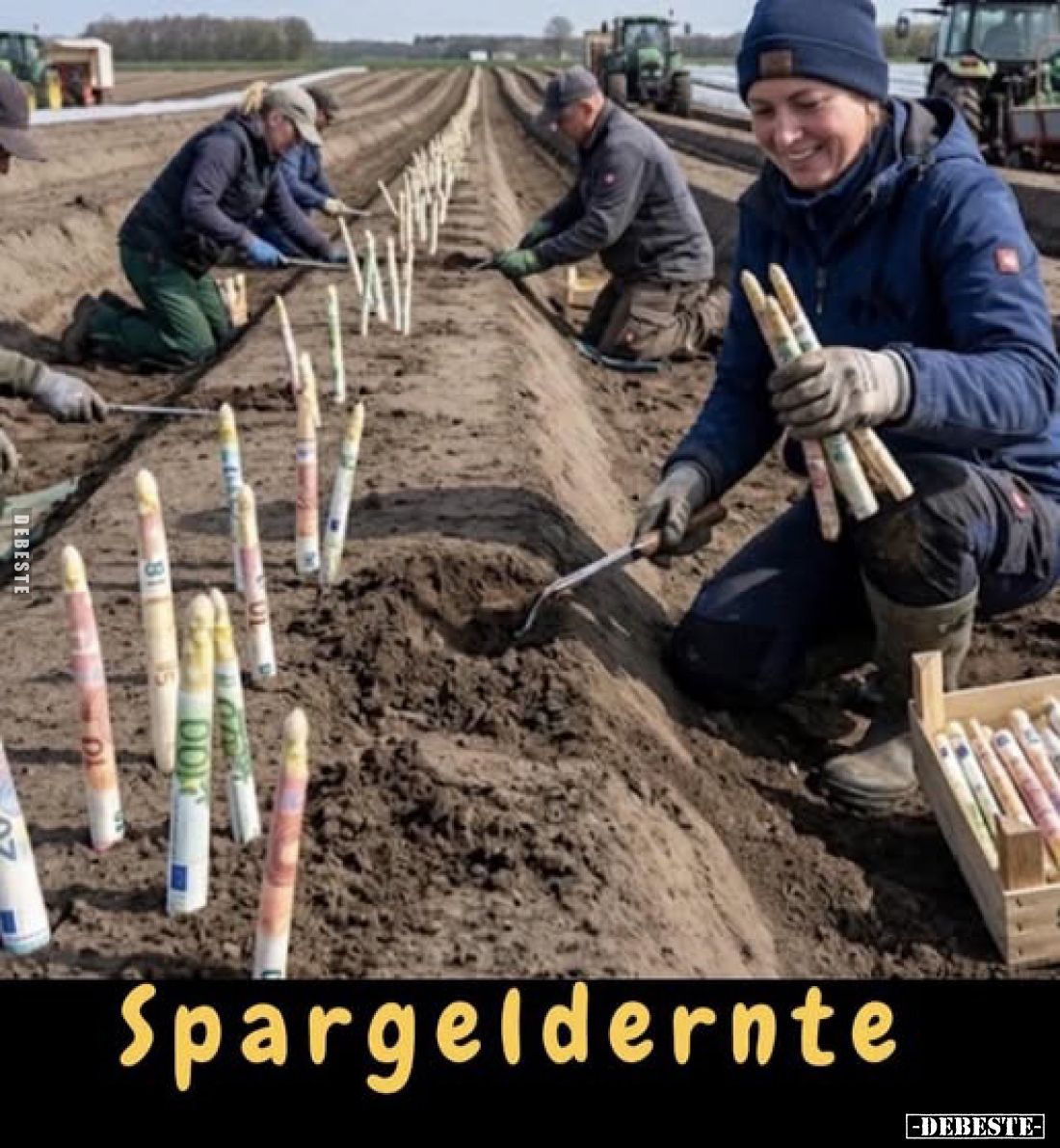 Spargeldernte.. - Lustige Bilder | DEBESTE.de