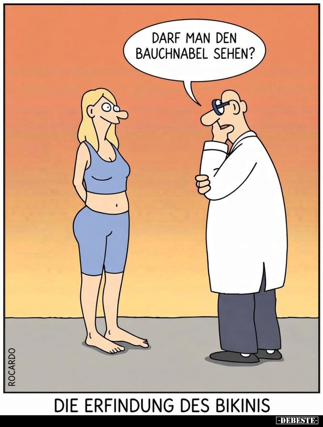 Die Erfindung des Bikinis. - Darf man den Bauchnabel sehen?