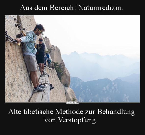 Aus dem Bereich: Naturmedizin...