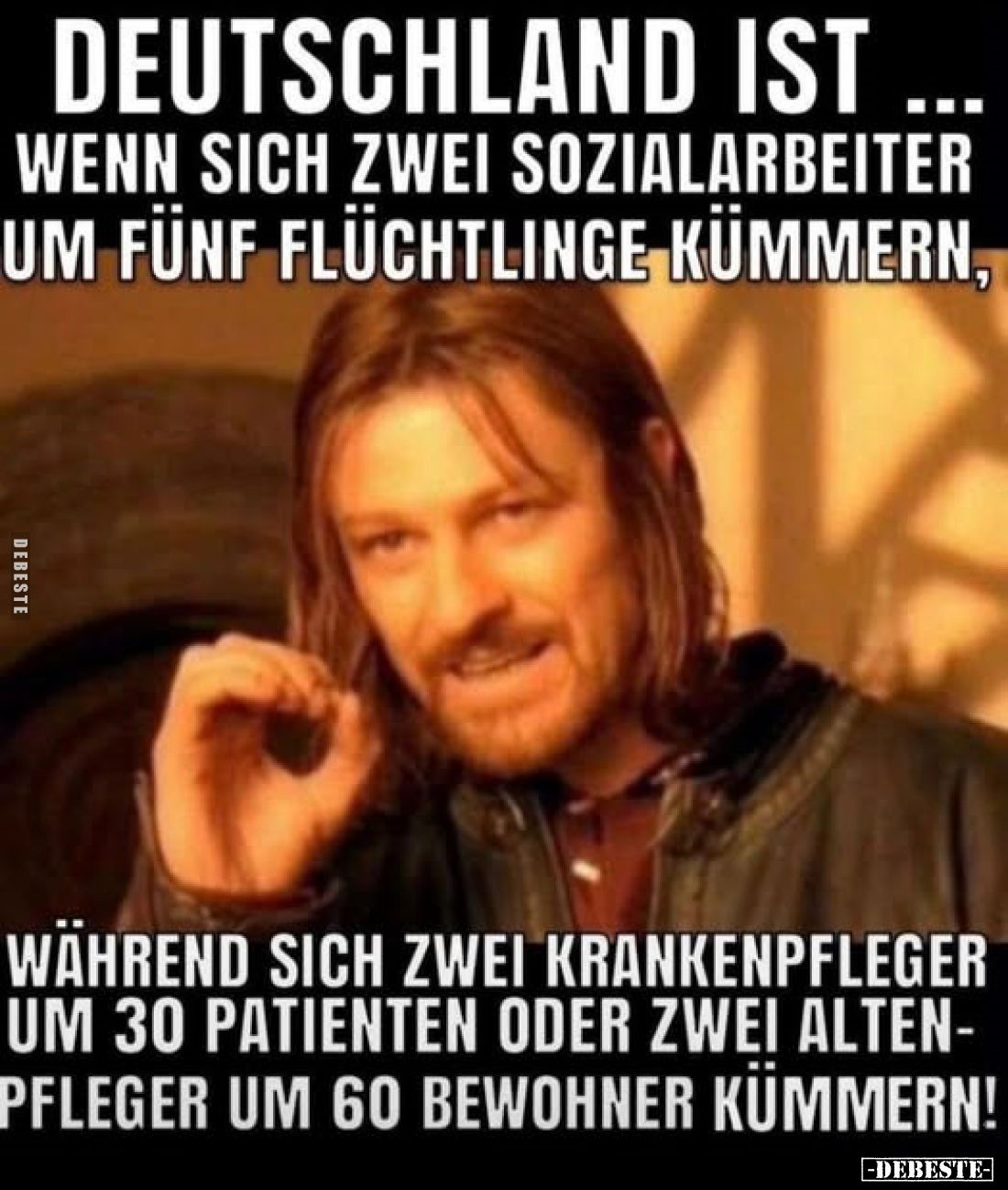 Deutschland ist... Wenn sich zwei Sozialarbeiter um fünf.. - Lustige Bilder | DEBESTE.de