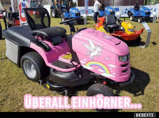 Überall Einhörner...