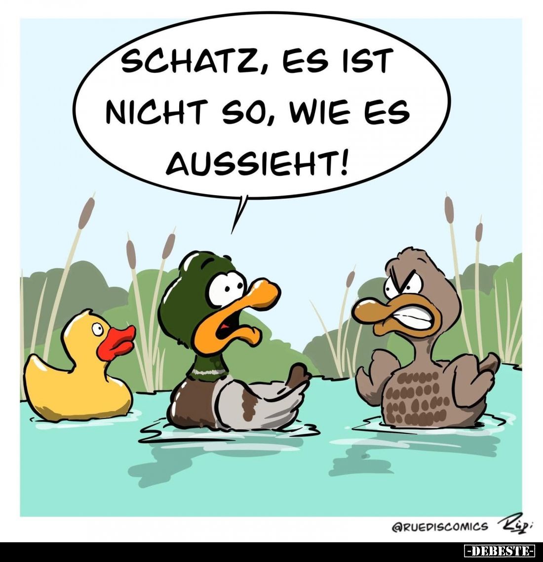 Schatz, es ist nicht so, wie es aussieht!