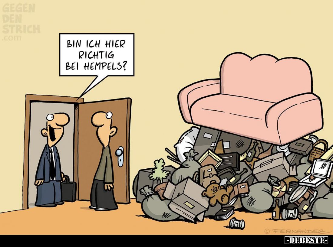 Bin ich hier richtig bei Hempels?