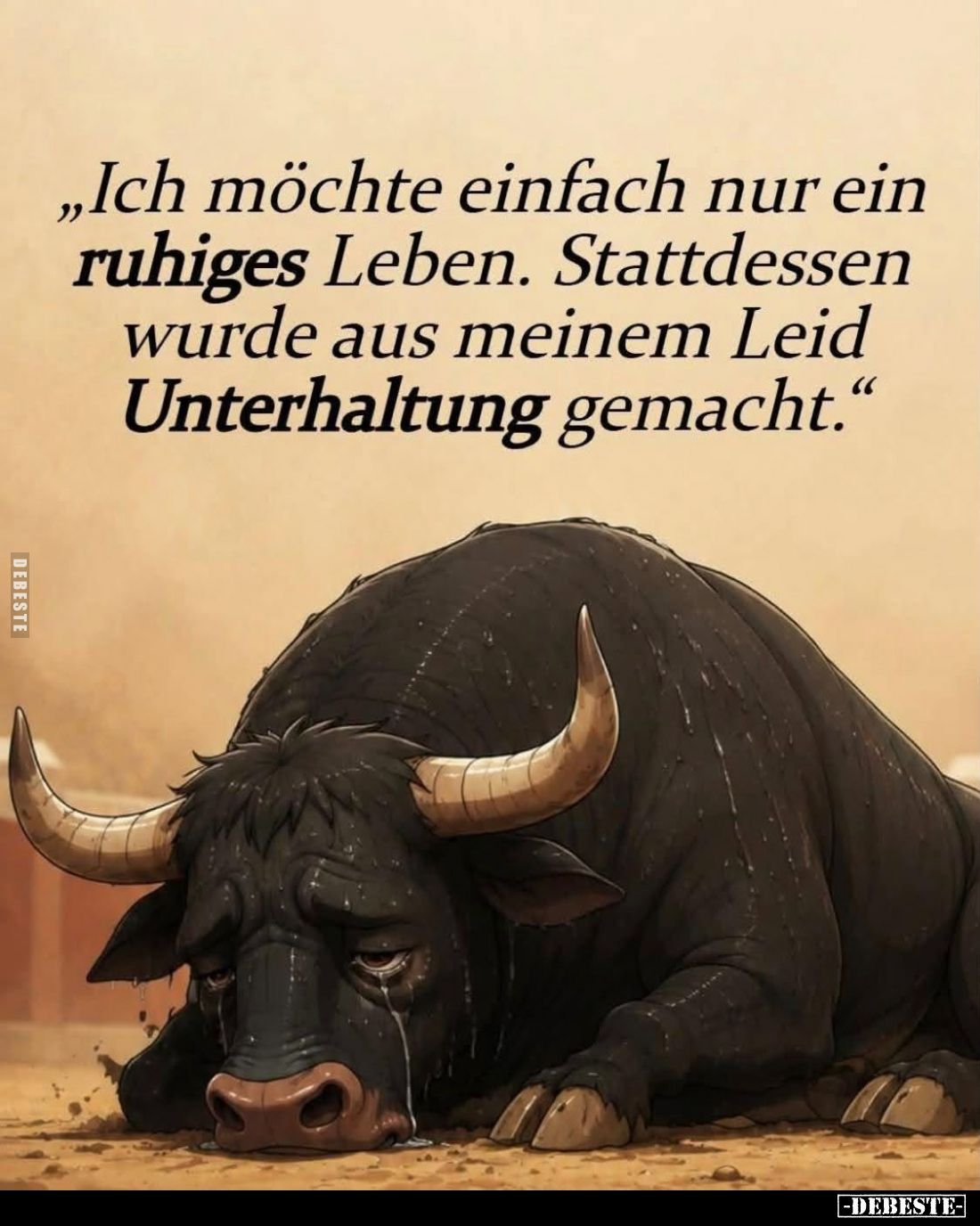 Ich möchte einfach nur ein ruhiges Leben. Stattdessen wurde aus meinem Leid Unterhaltung gemacht.