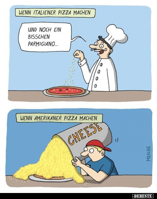 Wenn Italiener Pizza machen: Und noch ein bisschen.. - Lustige Bilder | DEBESTE.de