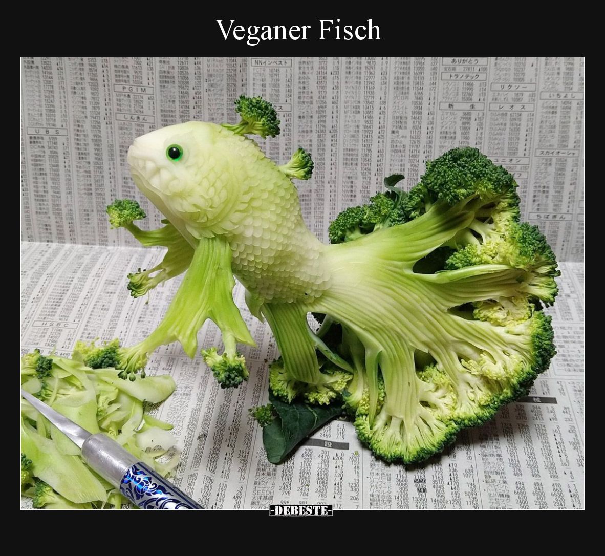 Veganer Fisch.. - Lustige Bilder | DEBESTE.de