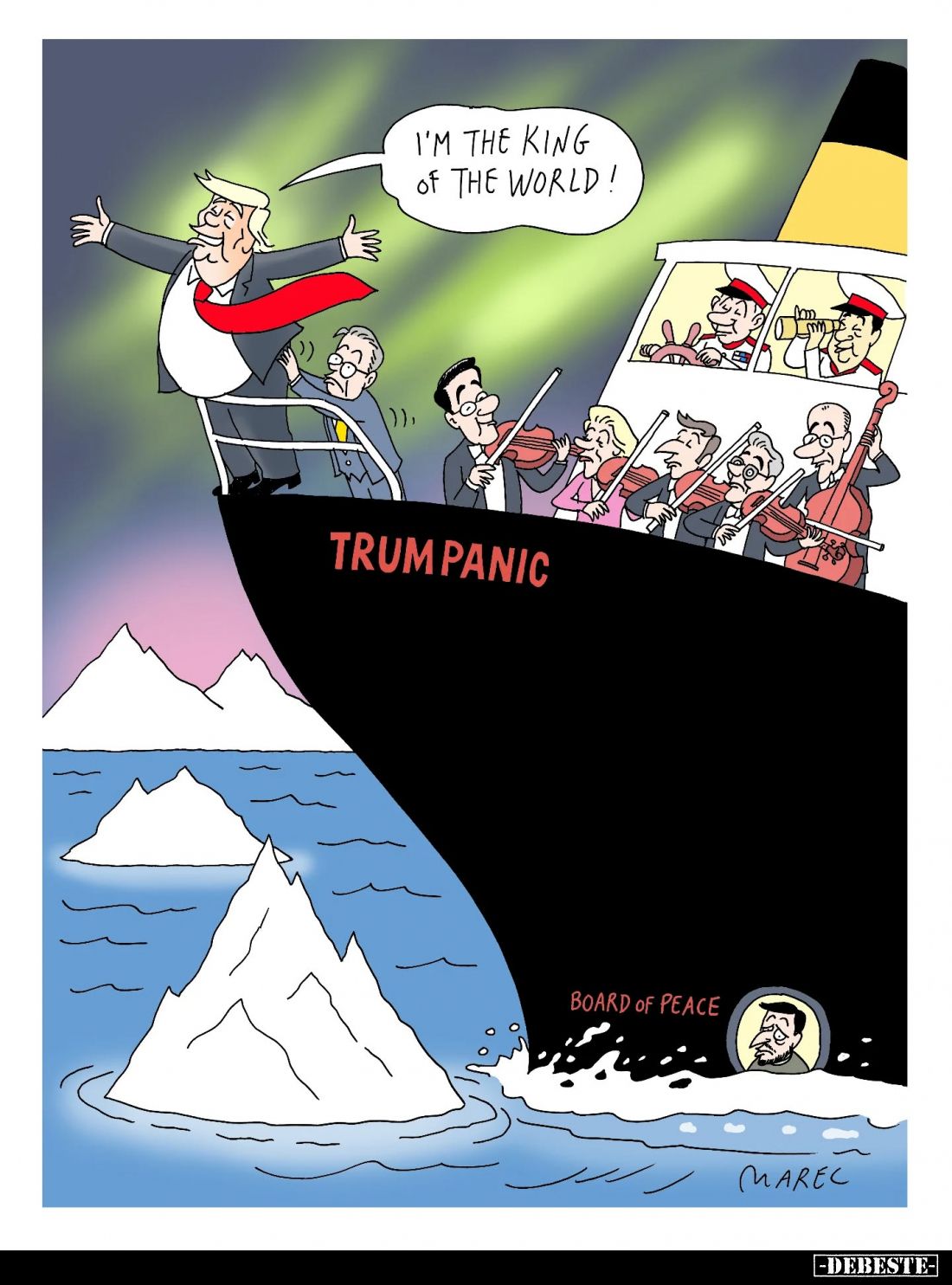 I'm the king of the world!