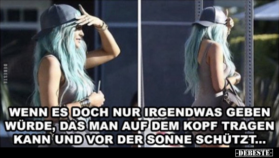 Wenn es doch nur irgendetwas geben würde, das man auf dem..