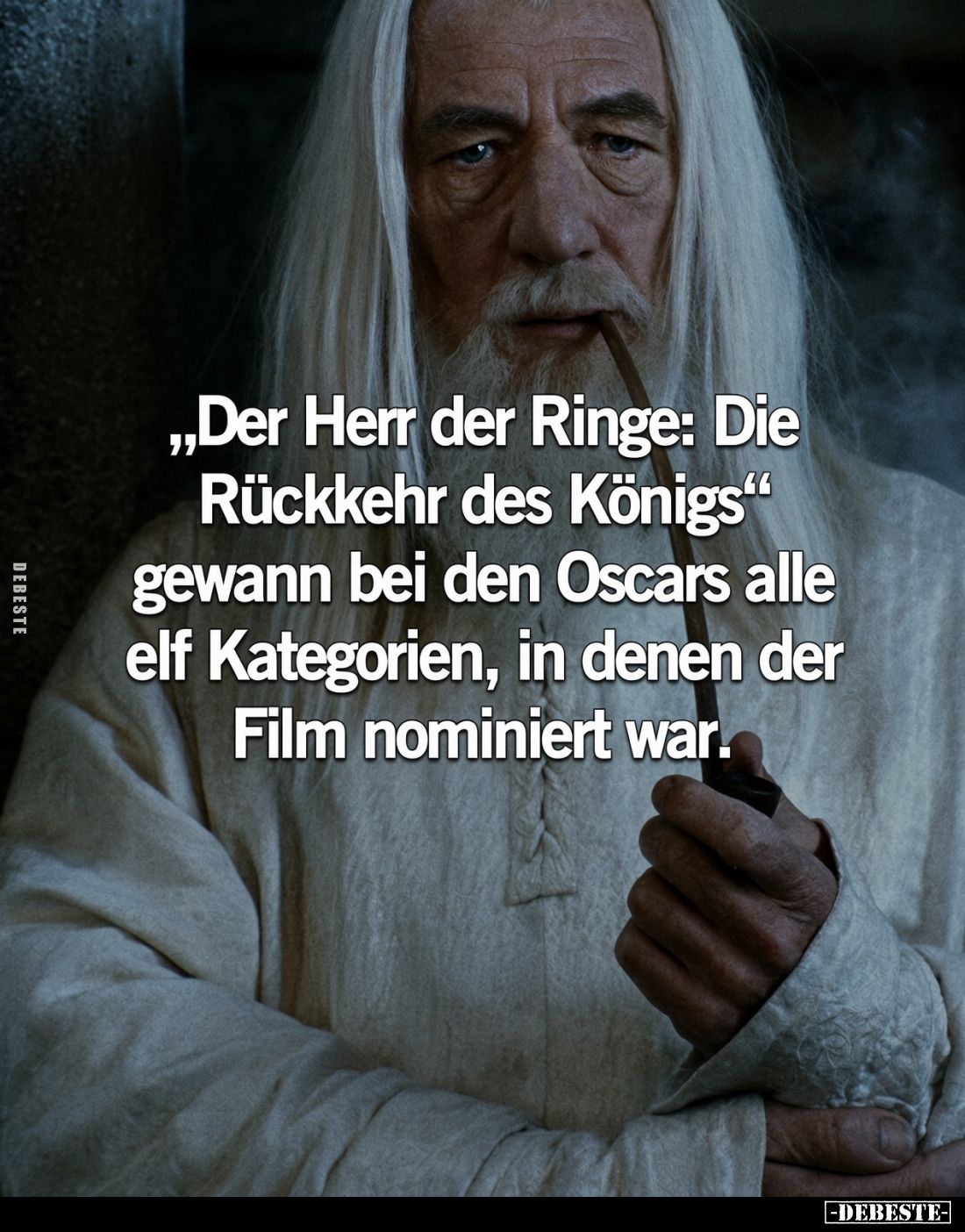 "Der Herr der Ringe: Die Rückkehr des Königs" gewann bei den Oscars alle elf Kategorien, in denen der Film nominier...