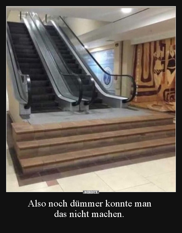 Also noch dümmer konnte man das nicht machen...