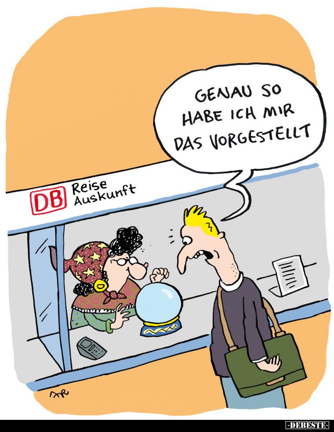 Genau so habe ich mir das vorgestellt.