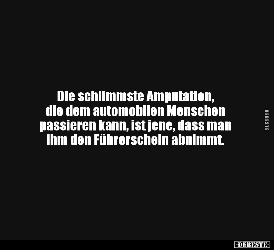 Die schlimmste Amputation... - Lustige Bilder | DEBESTE.de