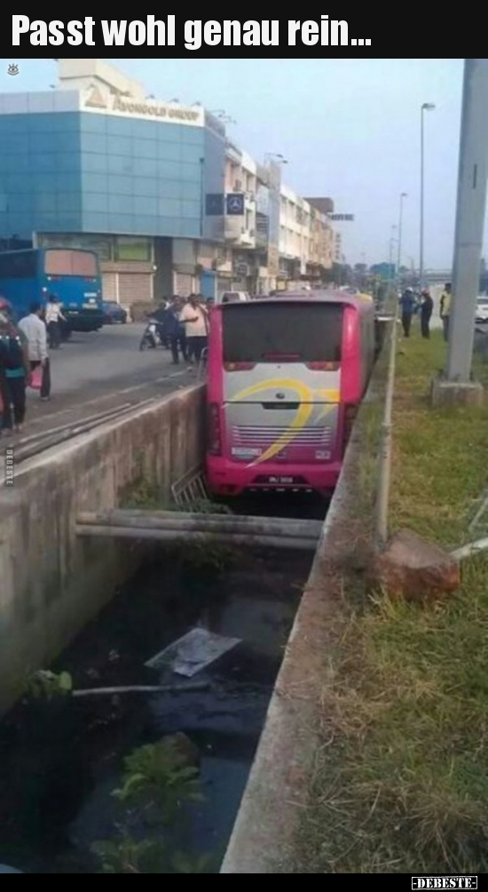 Passt wohl genau rein...