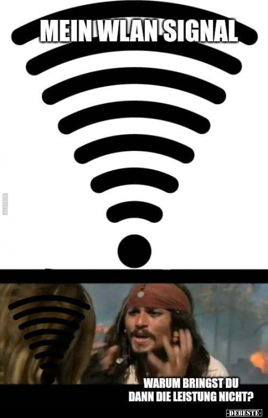 Mein WLAN Signal.. - Lustige Bilder | DEBESTE.de