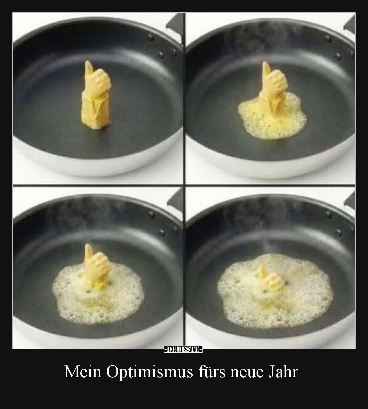 Mein Optimismus fürs neue Jahr.. - Lustige Bilder | DEBESTE.de