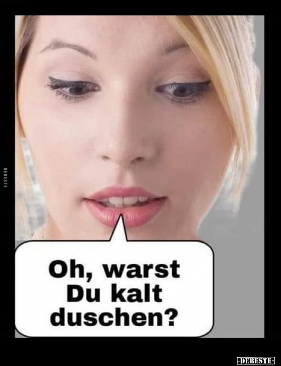 Kalt, Kalt Duschen, Duschen