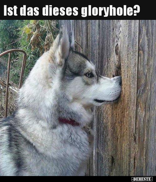 Ist das dieses gloryhole?..
