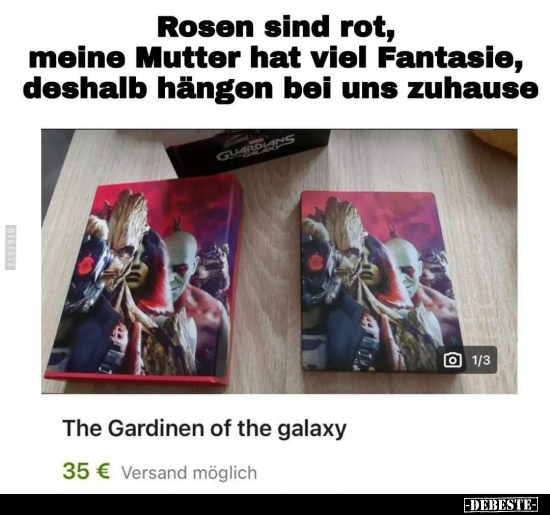 The Gardinen of the galaxy.. - Lustige Bilder | DEBESTE.de