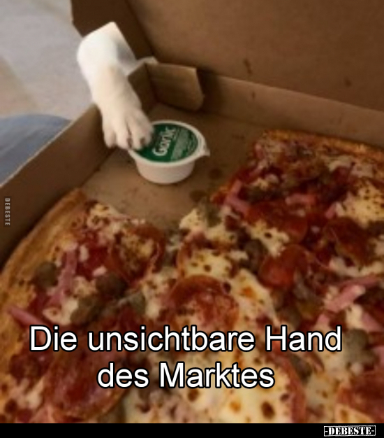 Die unsichtbare Hand des Marktes.. - Lustige Bilder | DEBESTE.de