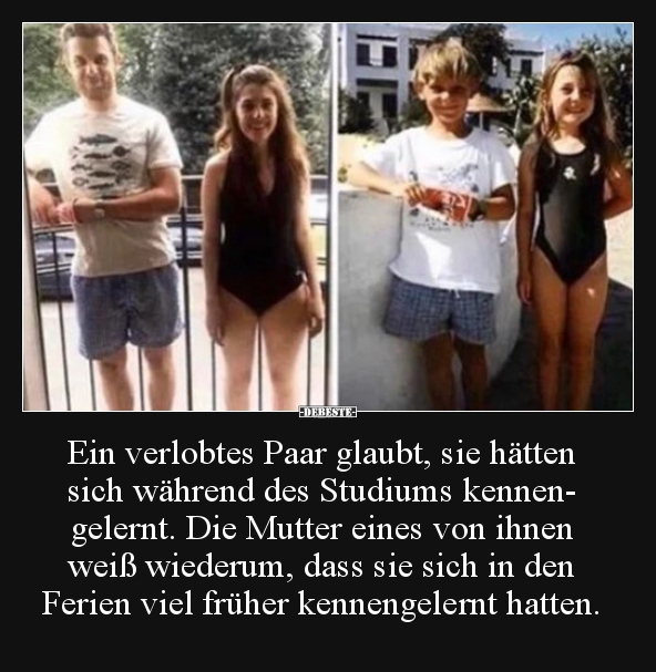 Ein verlobtes Paar glaubt, sie hätten sich während des..