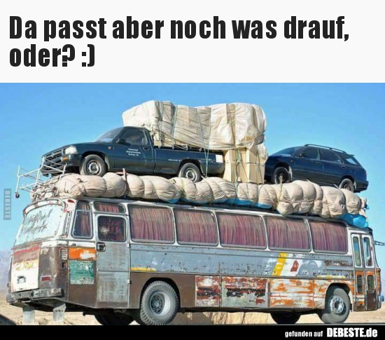 
Da passt aber noch was drauf, oder? :)
