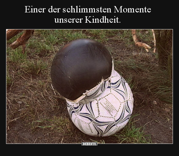 Einer der schlimmsten Momente unserer Kindheit... - Lustige Bilder | DEBESTE.de