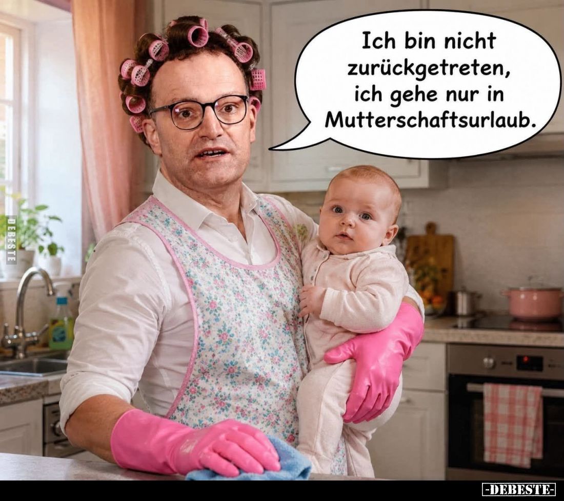 Ich bin nicht zurückgetreten, ich gehe nur in Mutterschaftsurlaub.