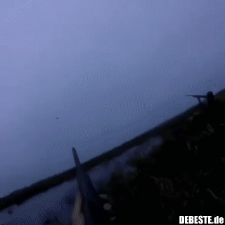 Ich bin gegen die Jagd, aber dieser Kerl ist unglaublich..