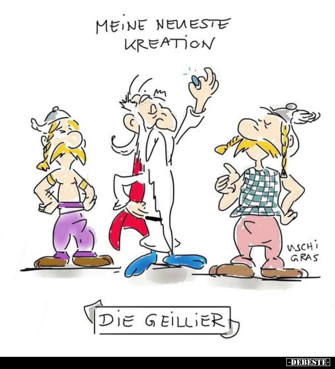 Meine neueste Kreation.

Die Geillier