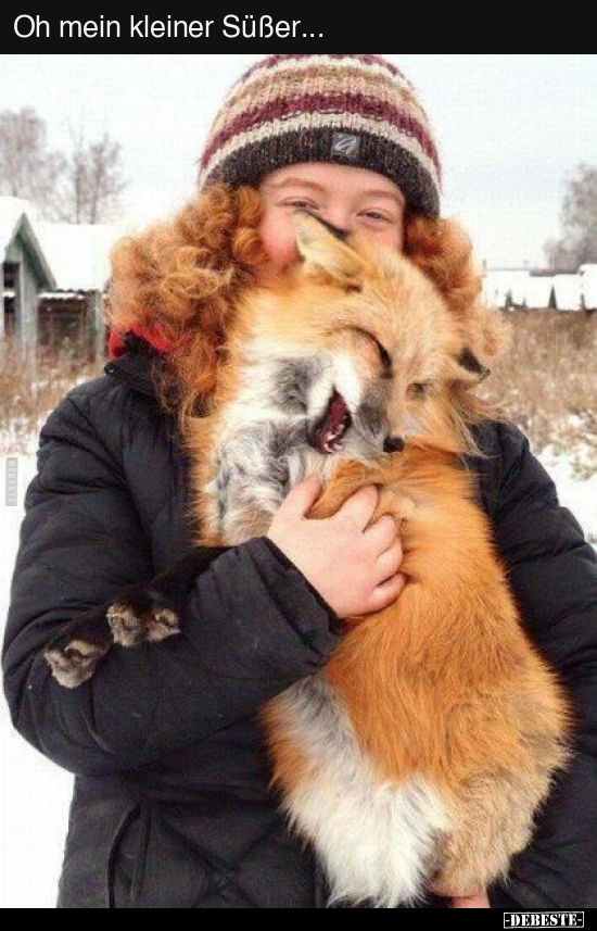 Oh mein kleiner Süßer...