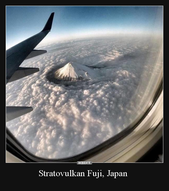 Stratovulkan Fuji, Japan.. - Lustige Bilder | DEBESTE.de