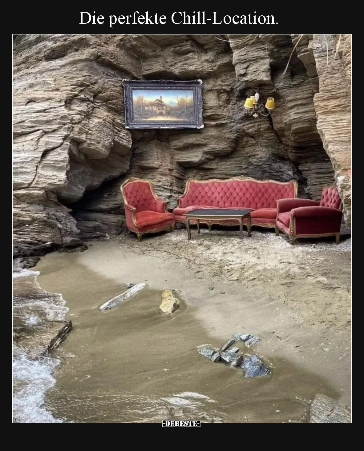 Die perfekte Chill-Location.