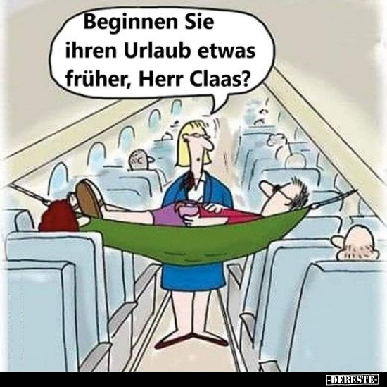 Beginnen Sie ihren Urlaub etwas früher, Herr Claas?.. - Lustige Bilder | DEBESTE.de