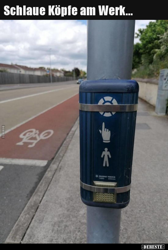 Schlaue Köpfe am Werk...