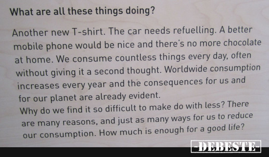 Consumption - What are all these things doing - Lustige Bilder | DEBESTE.de
