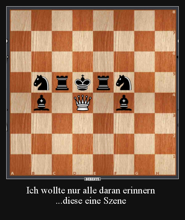 Ich wollte nur alle daran erinnern ...diese eine Szene