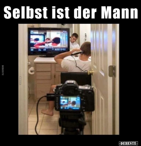Selbst ist der Mann