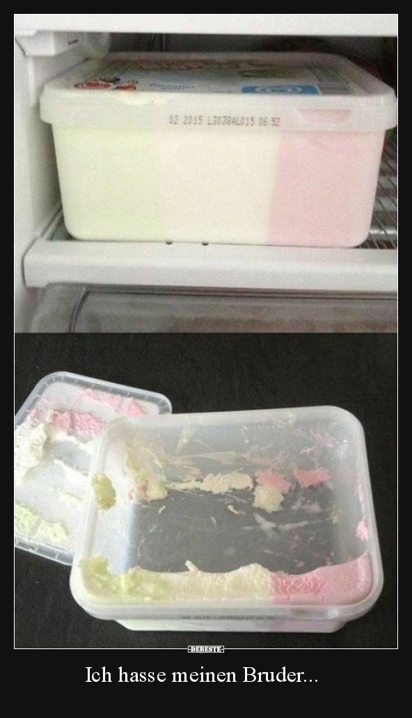 Ich hasse meinen Bruder...