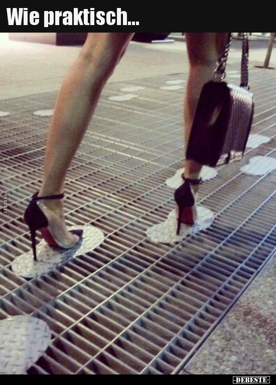 Wie praktisch...