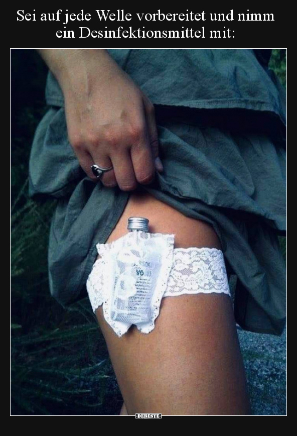 Sei auf jede Welle vorbereitet und nimm ein..