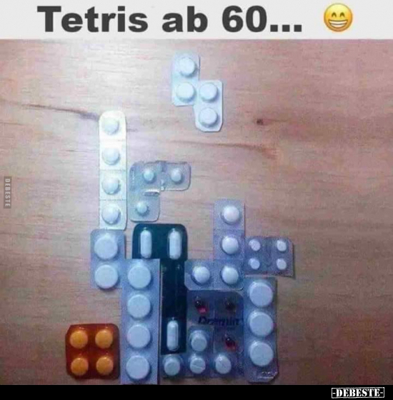 Tetris ab 60... - Lustige Bilder | DEBESTE.de