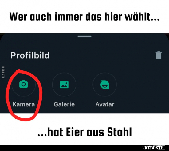 Wer auch immer das hier wählt.. - Lustige Bilder | DEBESTE.de