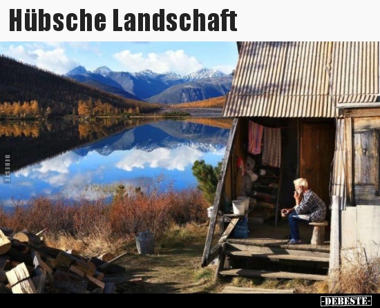 Hübsche Landschaft..