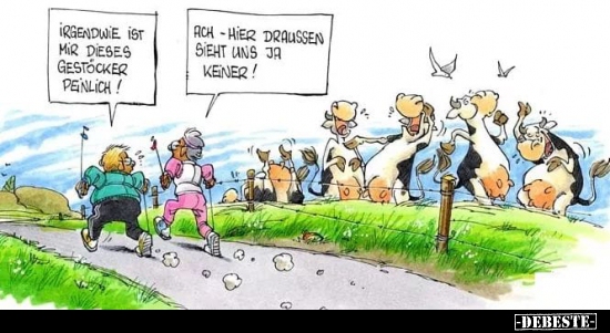 Irgendwie ist mir dieses Gestöcker peinlich!..