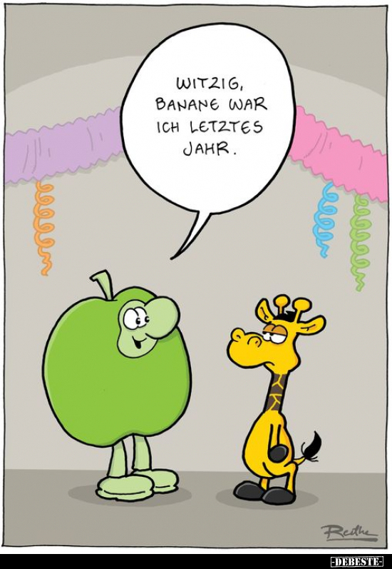 Witzig, Banane war ich letztes Jahr... - Lustige Bilder | DEBESTE.de