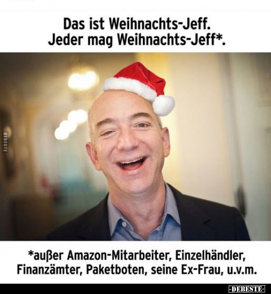 Das ist Weihnachts-Jeff...